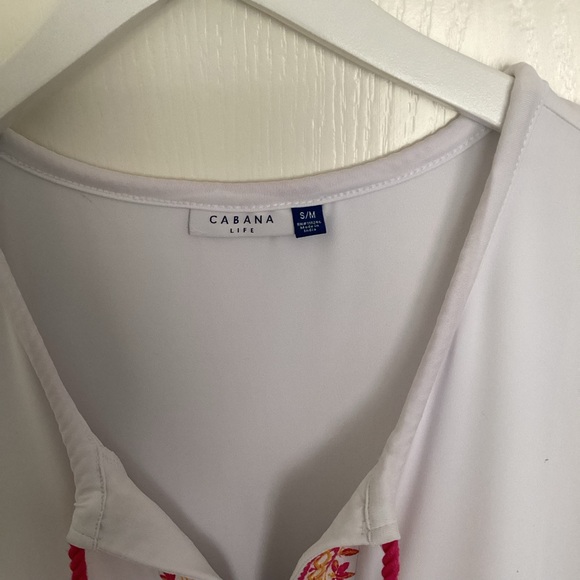 Cabana Life Embroidered Maxi Dress/Cover Up - Picture 8 of 12